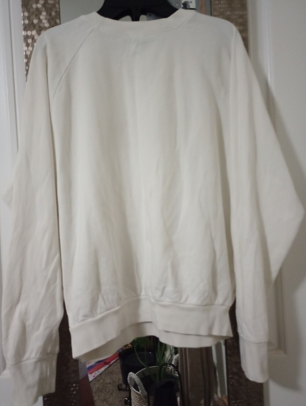 Frame Fuzzy Color Logo Crewneck Sweatshirt - Picture 5 of 7